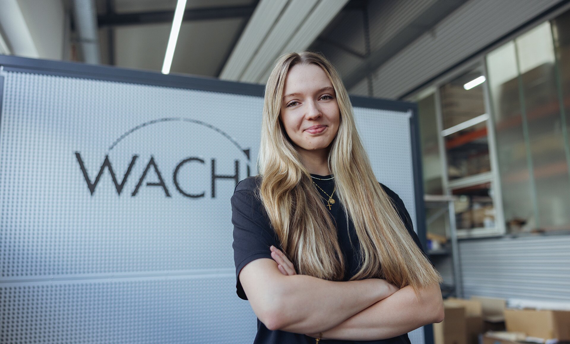 Auszubildende bei Wachinger in der Fertigung